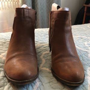 Lucky Brand Tan Booties